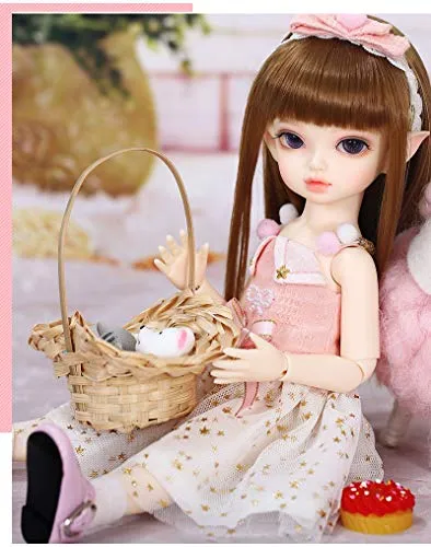 1/6 BJD Elven Ears Girl Dolls10inch 26cm Ball Jointed Dolls Girls Toy Gift