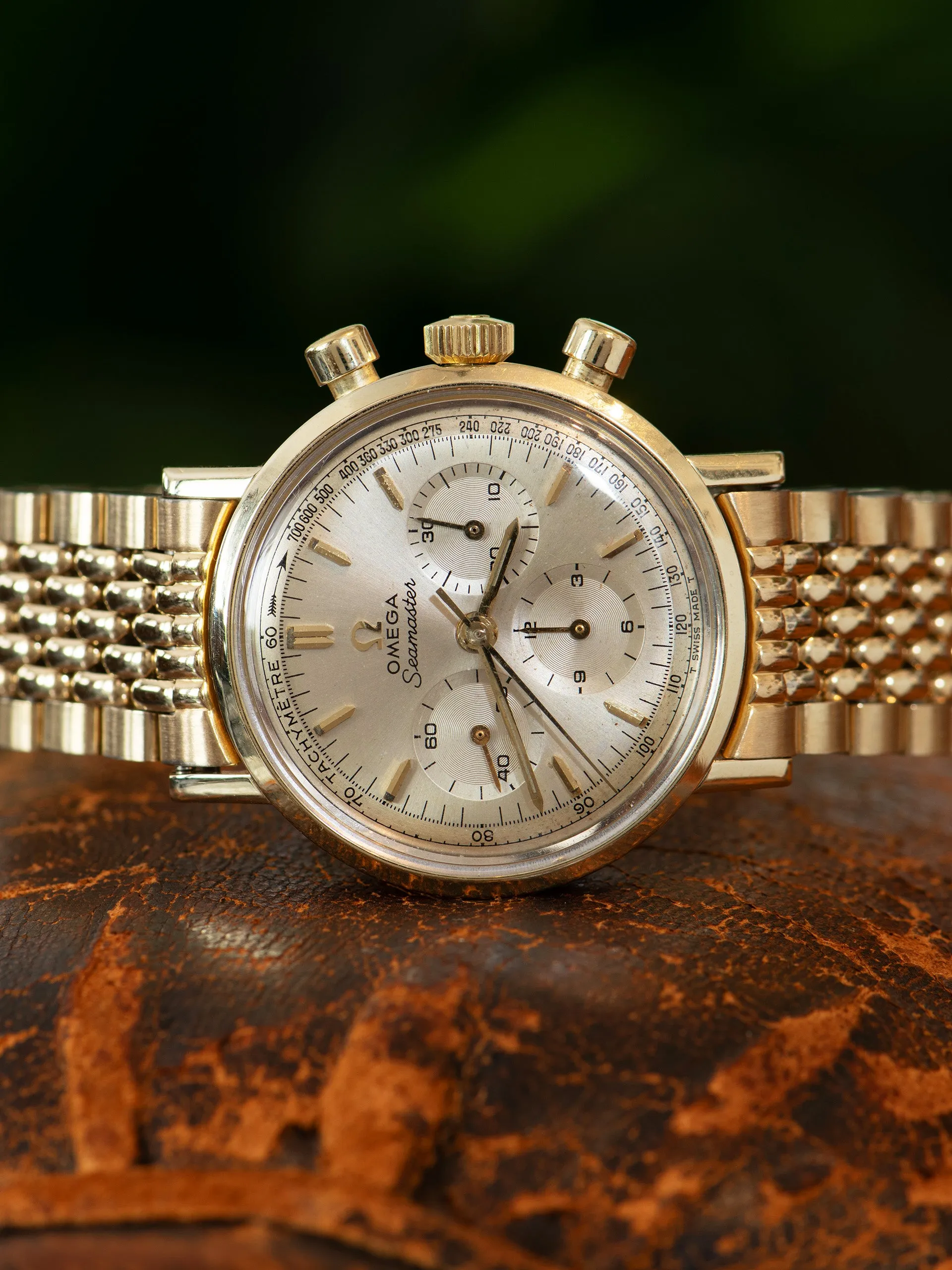 1967 Omega Seamaster Chronograph (Ref. 105.005-65) "Cal. 321" Gold-Filled Case