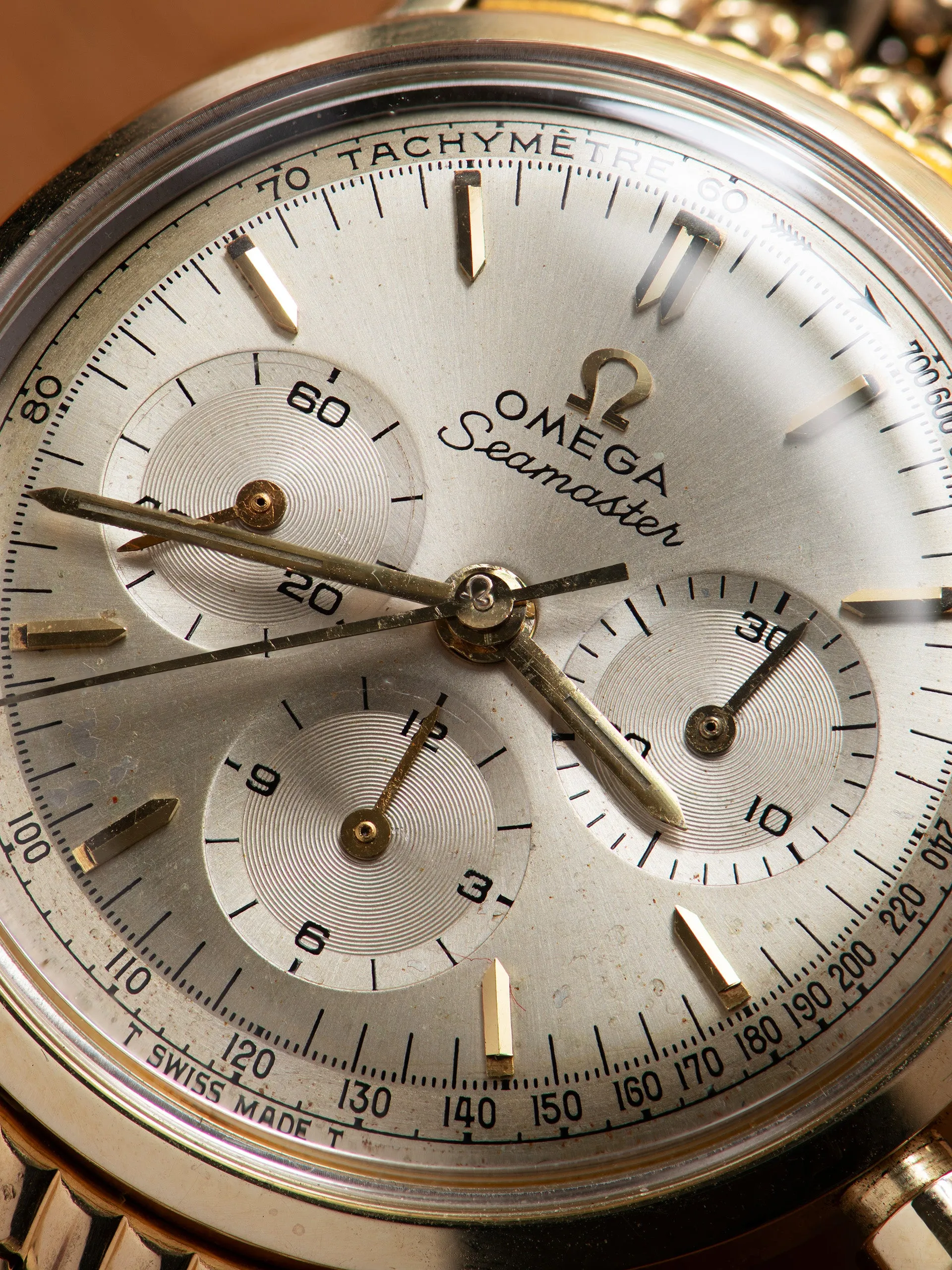 1967 Omega Seamaster Chronograph (Ref. 105.005-65) "Cal. 321" Gold-Filled Case