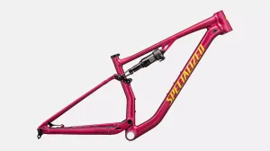 2025 Specialized Chisel Frameset - Gloss Rebel Pink Tint Organic Brushed / Satin Ion Metallic