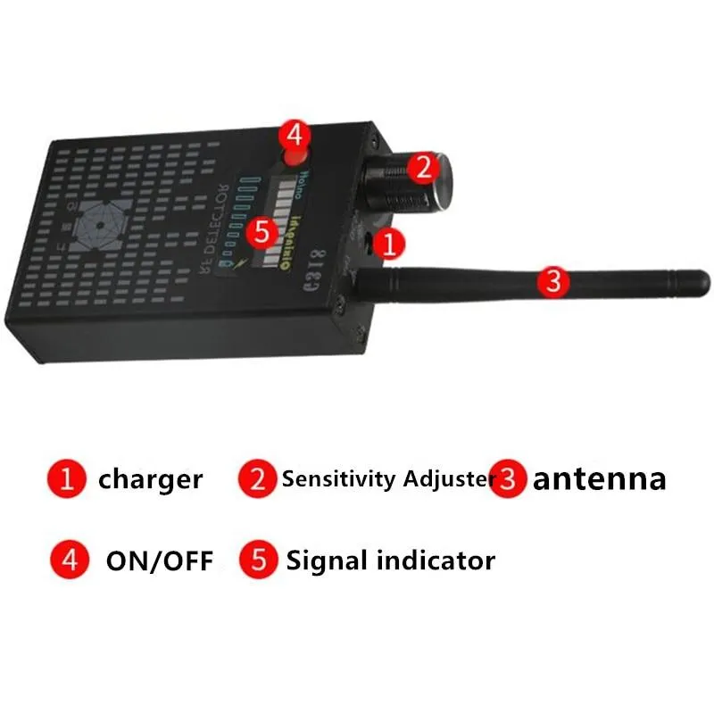 8000MHz Wireless Signal Detector