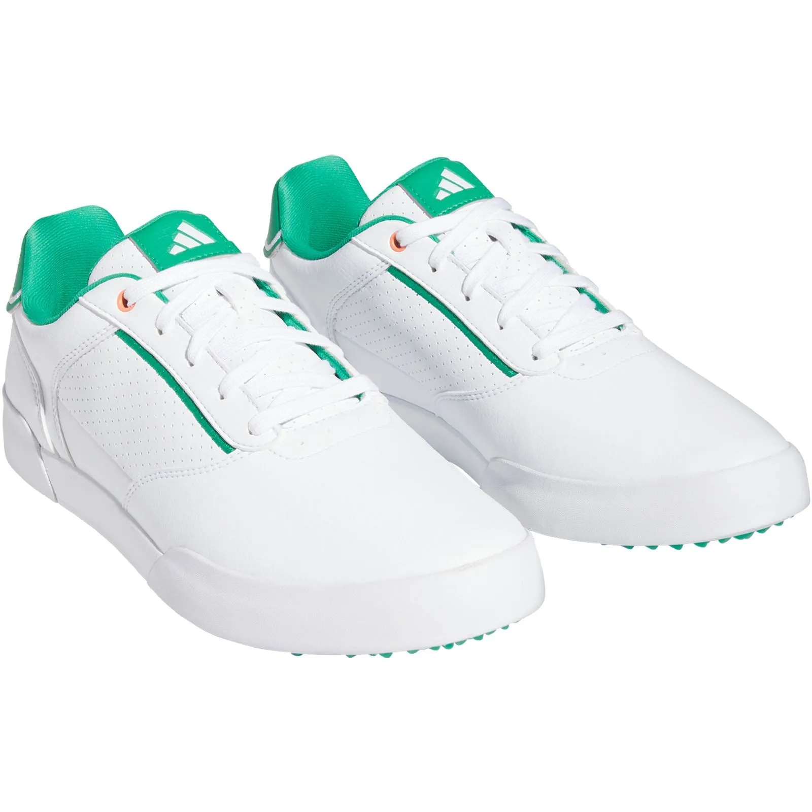 Adicross Retro Shoes White/Court Green/Coral Fusion - AW23