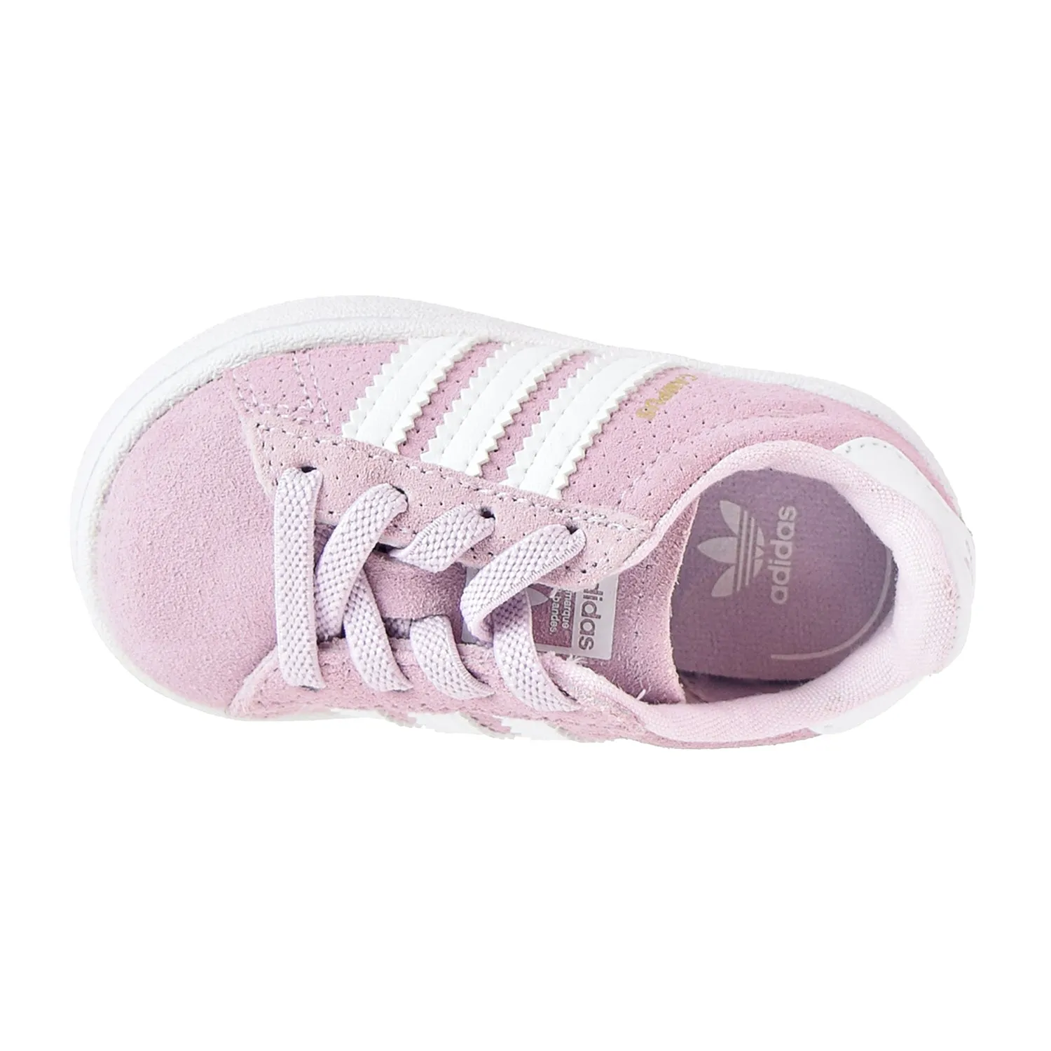 Adidas Campus EL Toddler's Shoes Aero Pink/White