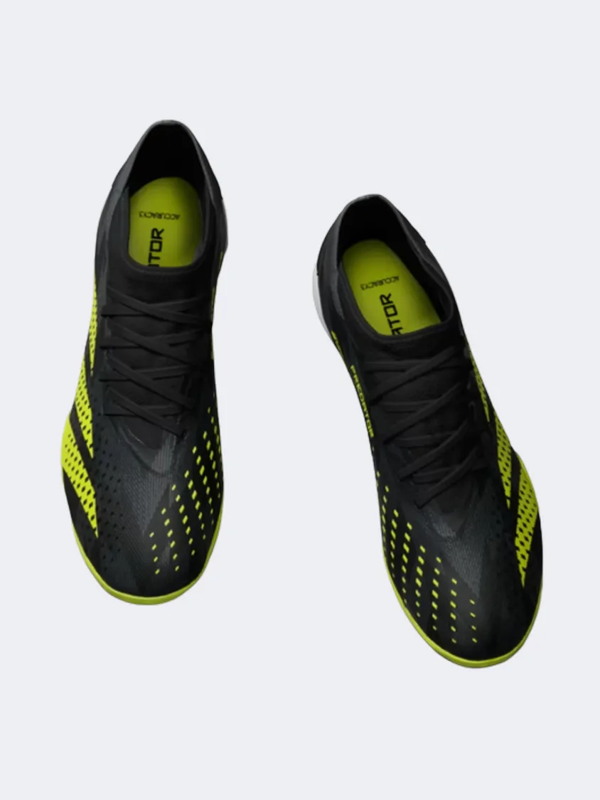 Adidas Predator Accuracy Men Turf Shoes Black/Yellow/Grey