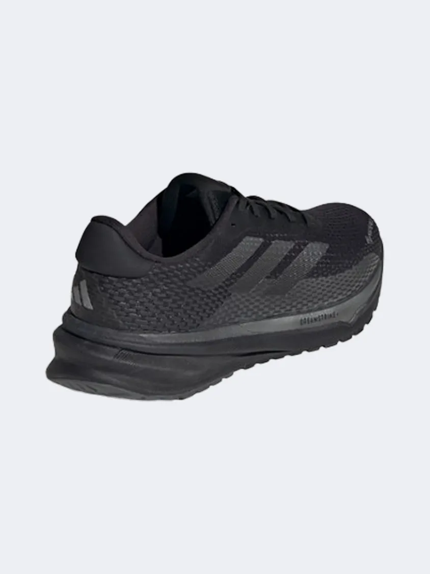 Adidas Supernova Goretex Men Running Shoes Black/Iron Metallic