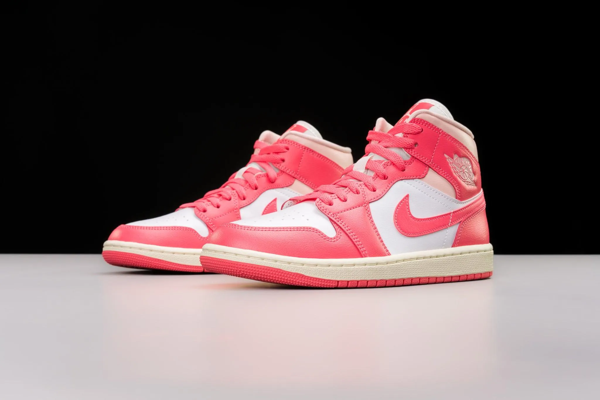 Air Jordan 1 Mid Strawberries and Cream (Women's)