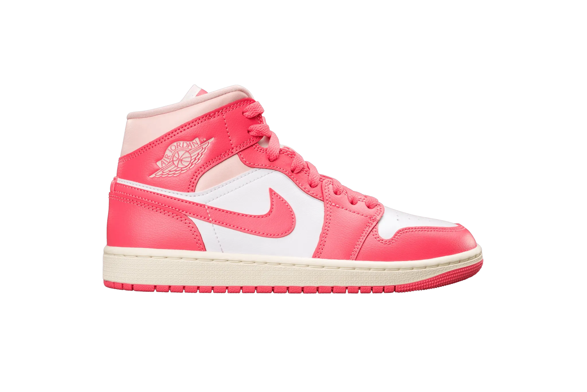 Air Jordan 1 Mid Strawberries and Cream (Women's)