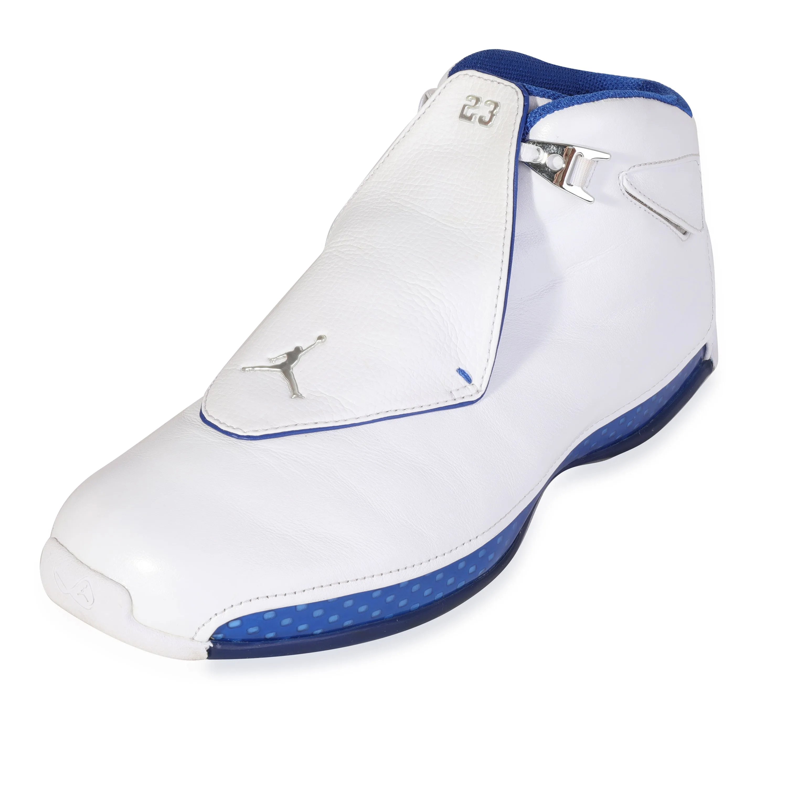 Air Jordan -  Air Jordan 18 Retro White Sport Royal 2018 (10.5 US)