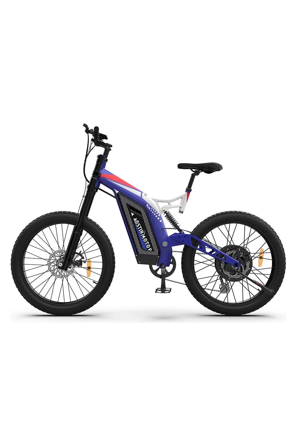 Aostirmotor S17-1500W 48V/20Ah 1500W Fat Tire Electric Mountain Bike