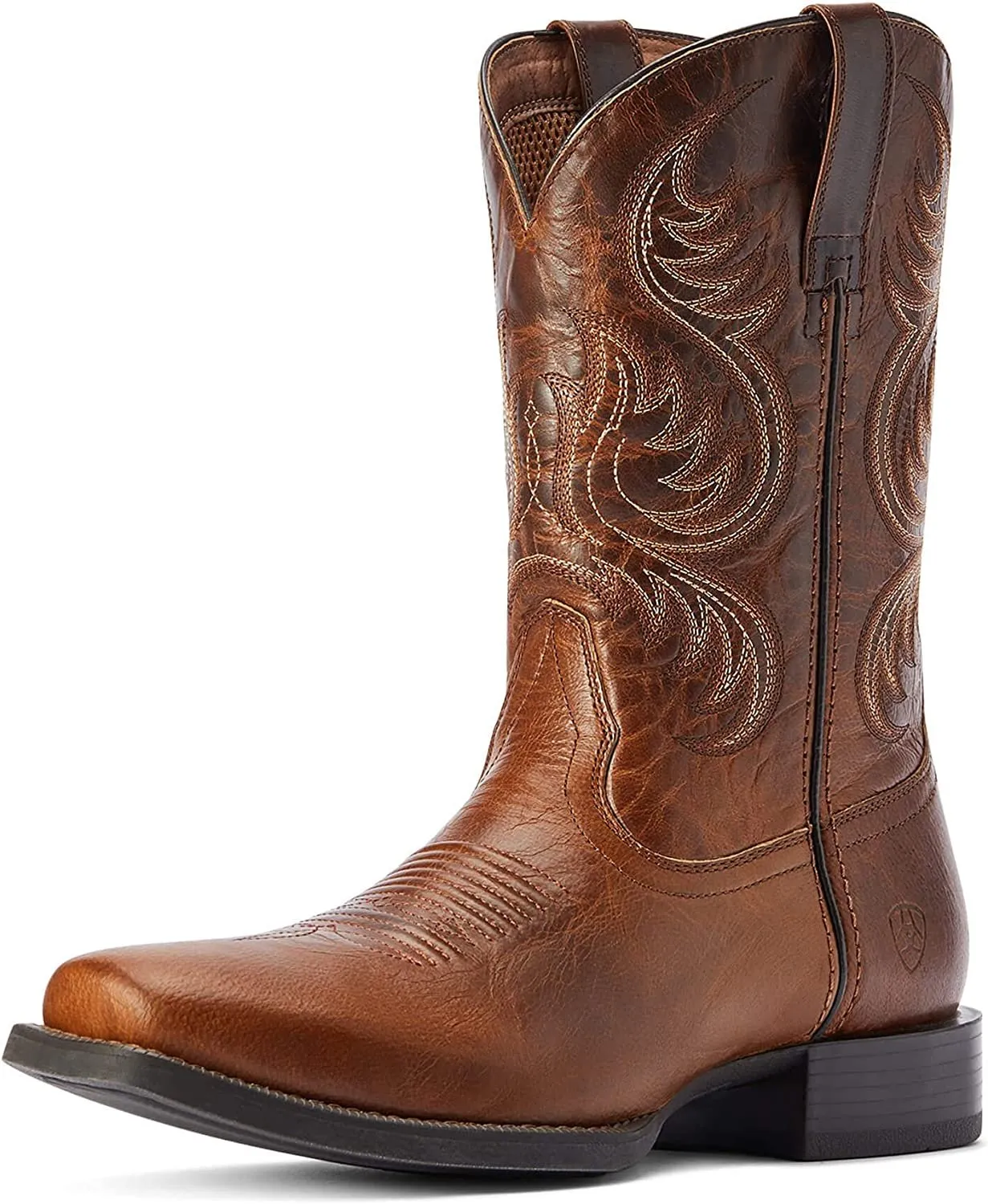 Ariat Men's Sport Boss Man Western Boot, Rich Cognac