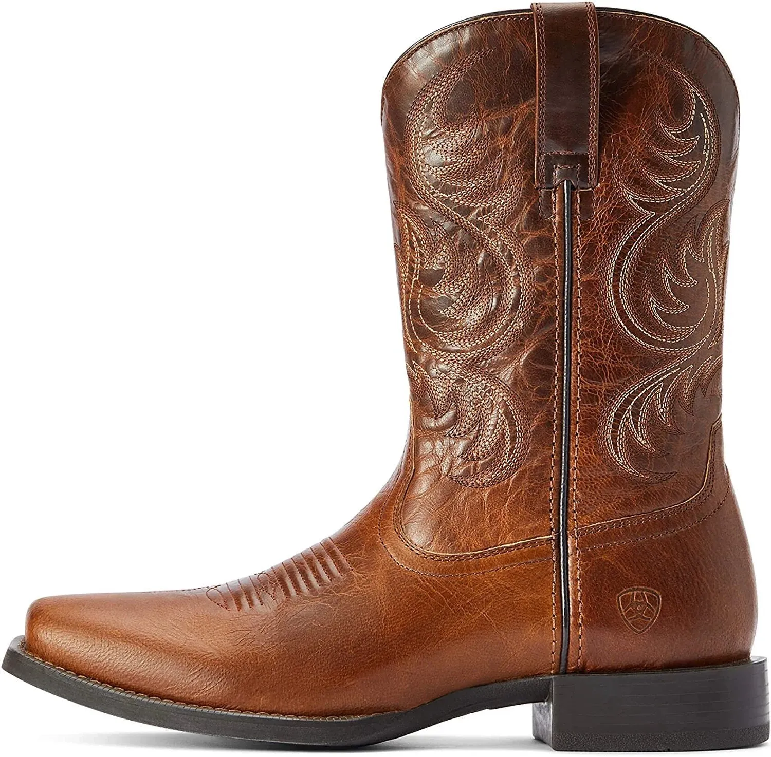 Ariat Men's Sport Boss Man Western Boot, Rich Cognac