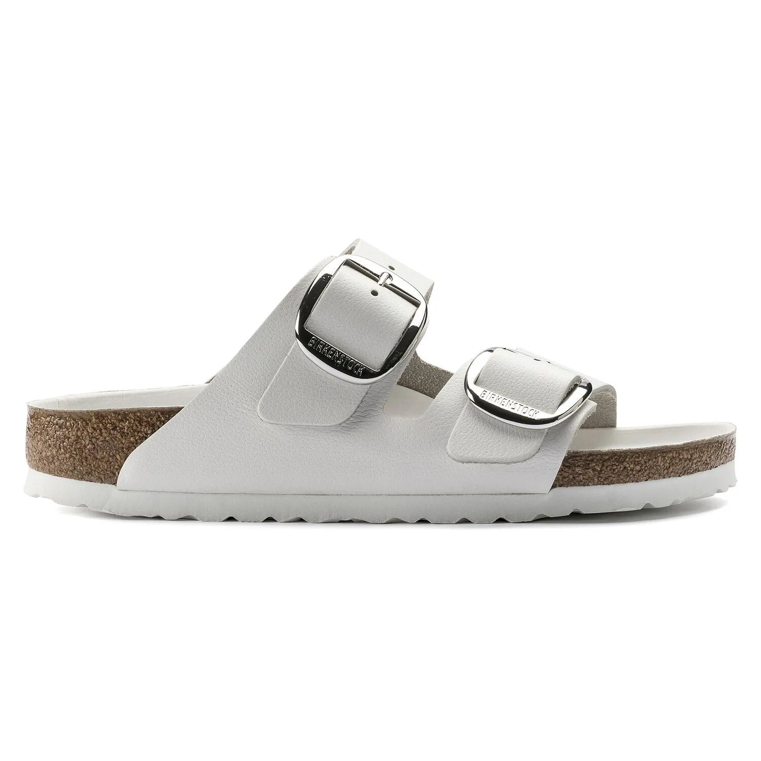 Arizona Big Buckle - The Premier Birkenstock 2 Band Sandal in White