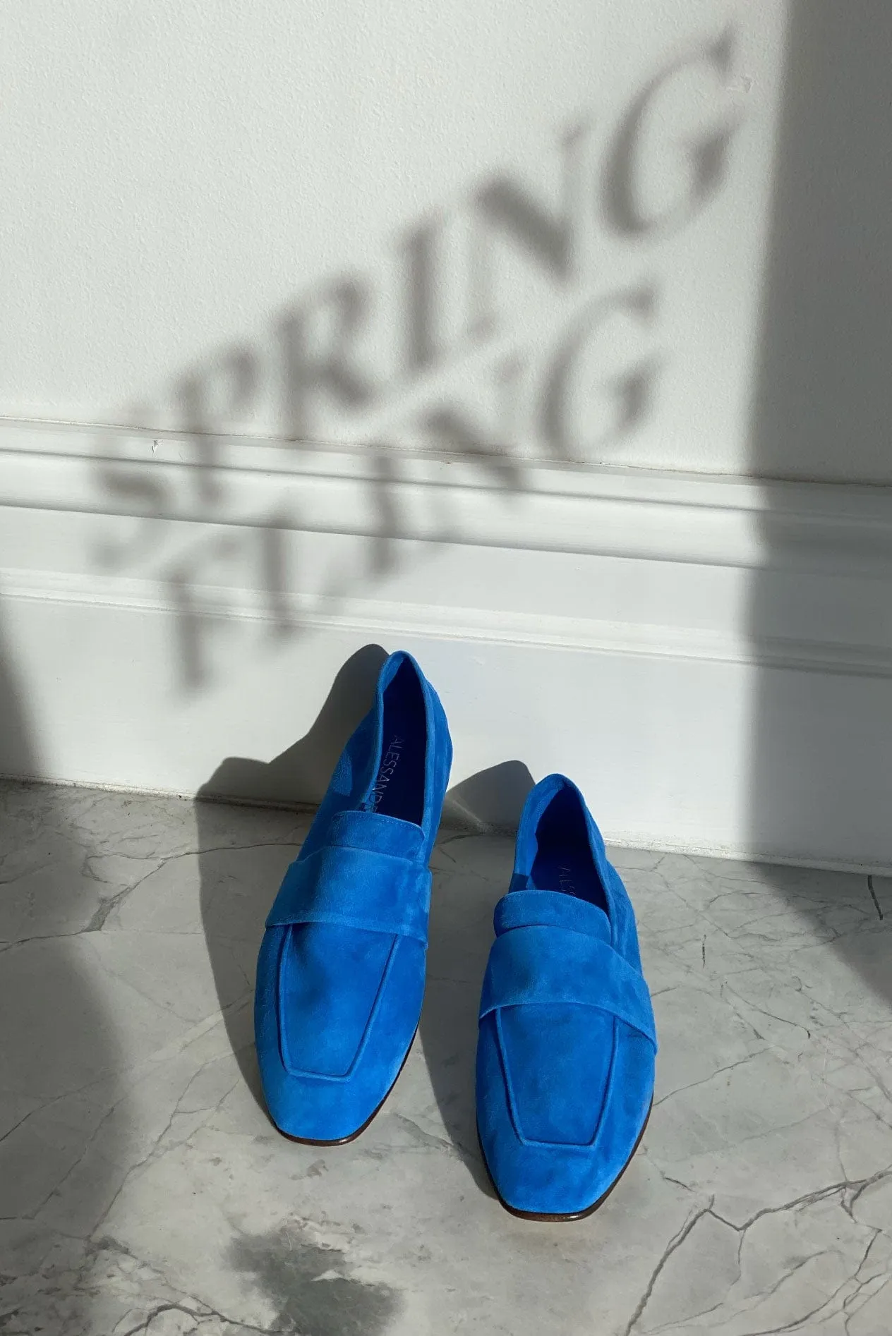 Art. 06 Loafer in Suede Royal