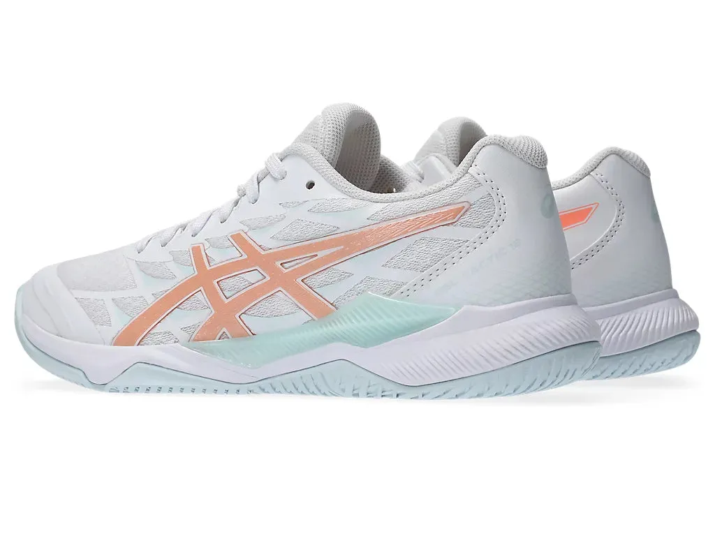 Asics Gel-Tactic 12 Women White/Bright Sunstone