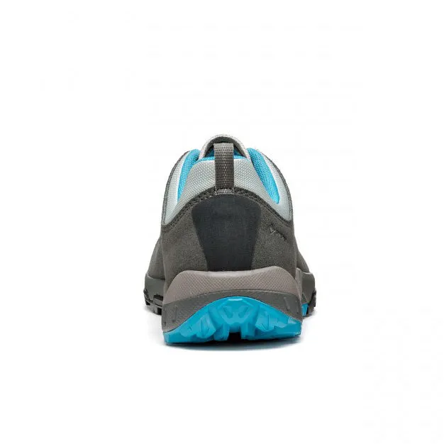 Asolo Space GV Womens Hiking Shoe - Graphite/Cyan Blue