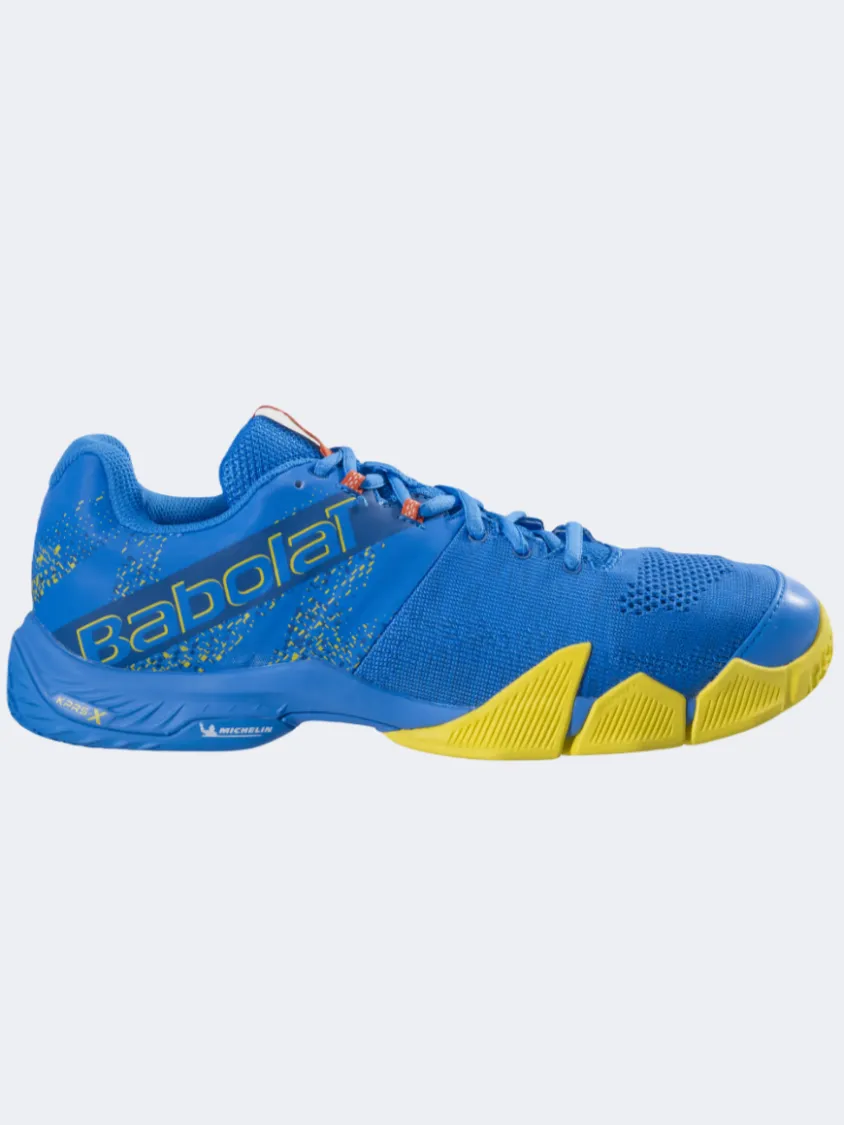 Babolat Movea Men Padel Shoes Blue/Yellow