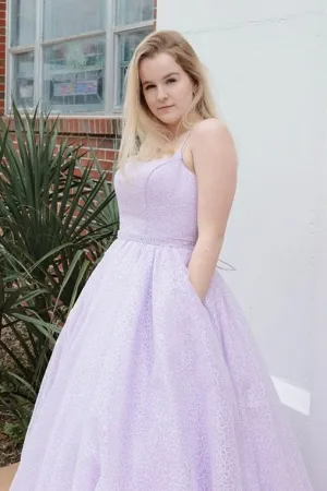 ball gown long prom dresses. lilac prom gowns, formal graduation party dresses  cg8559