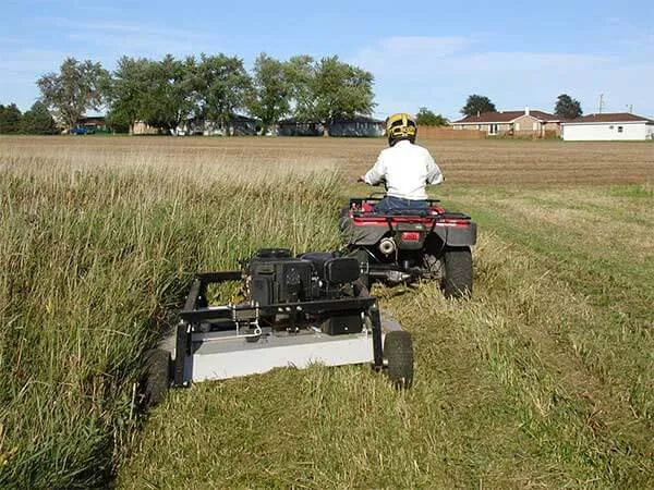 Best Quality Rough Cut Mower AcrEase Model MR55BE | 57″ Cutting Width | Pull Type | For ATV / UTV / Small Tractor