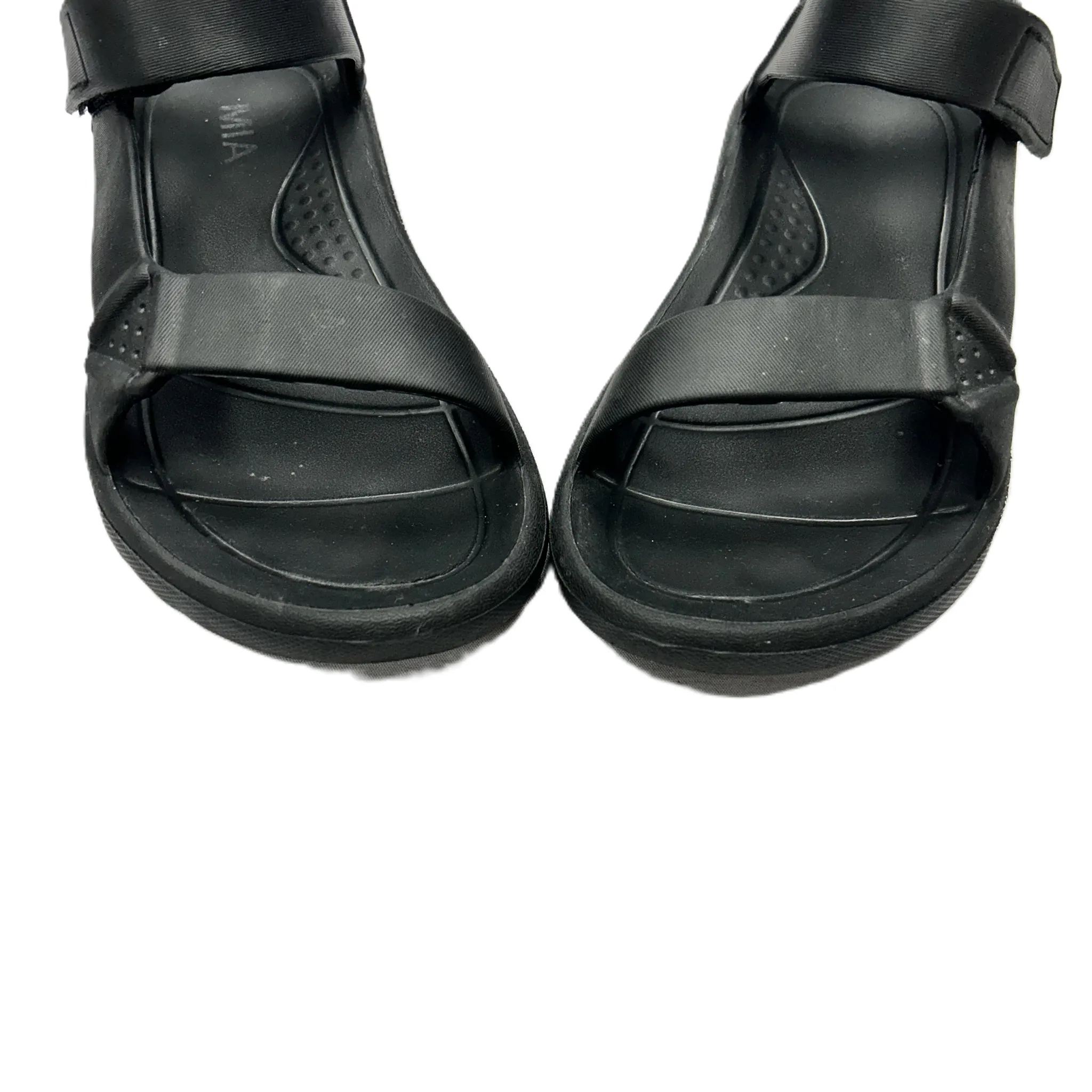 Black Sandals Sport By Mia, Size: 7