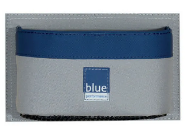 Blue Performance Can Holder with Hooks