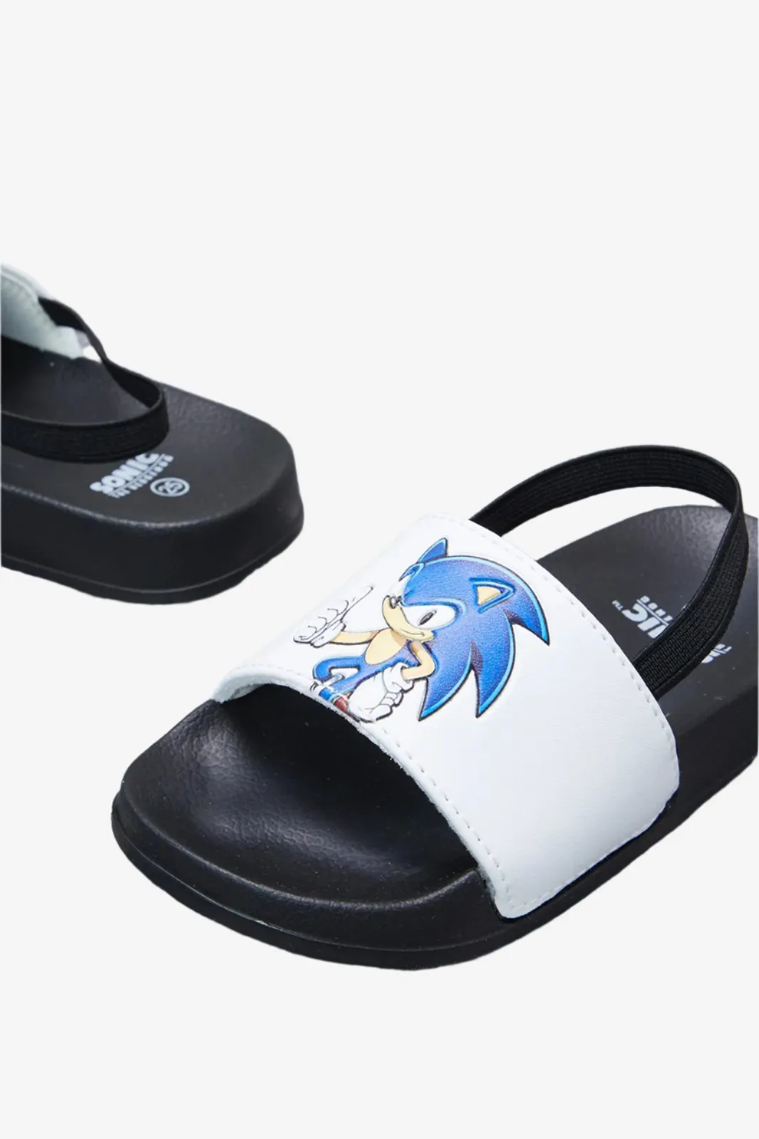 Boys Grey Sonic Character Slide