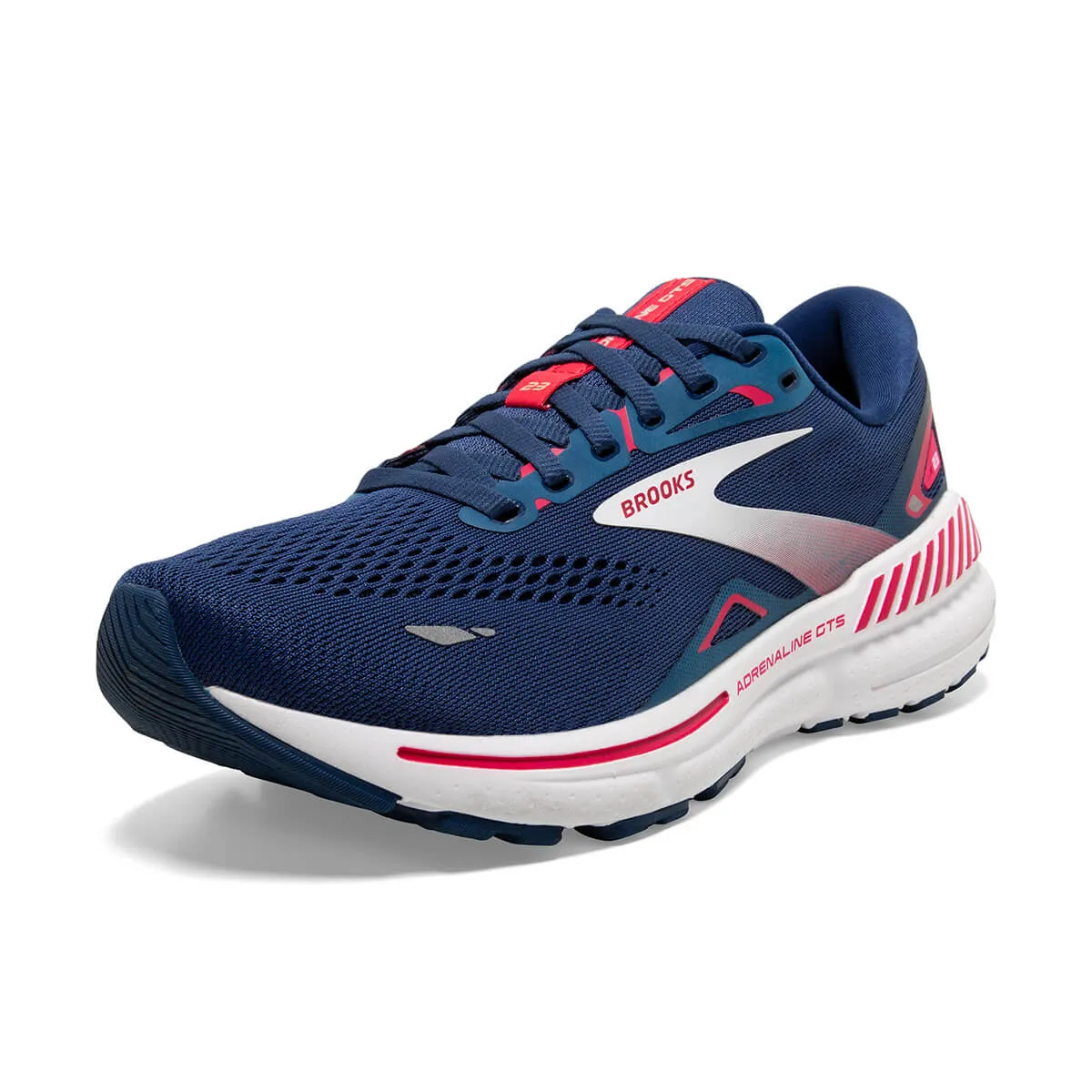 Brooks Adrenaline GTS 23 Womens | Blue/raspberry/white