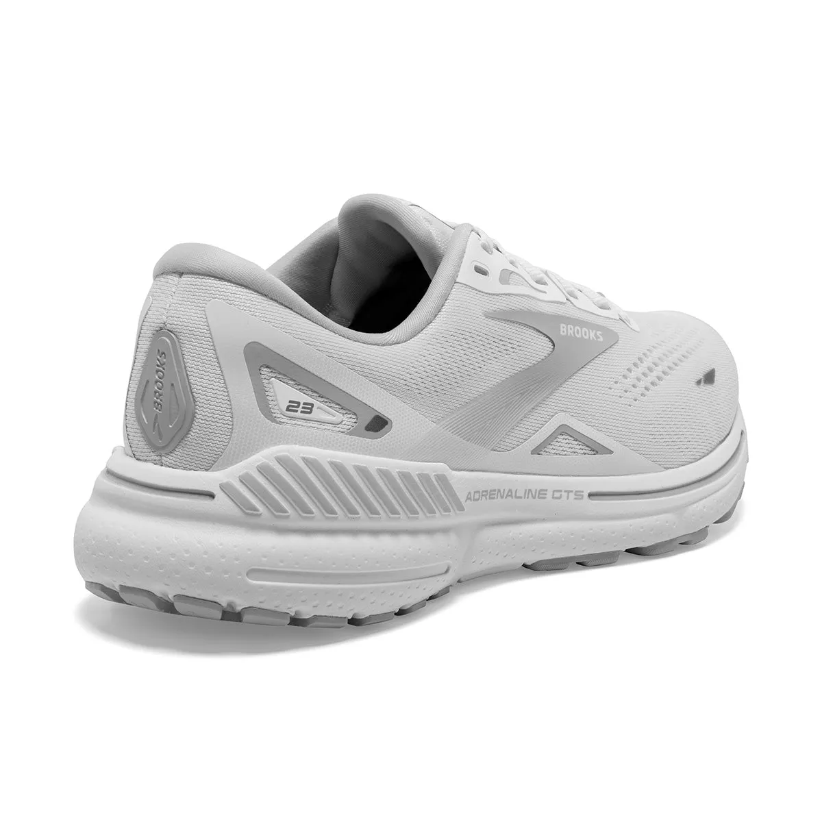 Brooks Adrenaline GTS 23 Womens | White/oyster/silver