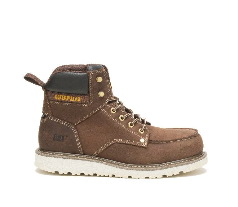 Calibrate Steel-Toe Work Boots Brown