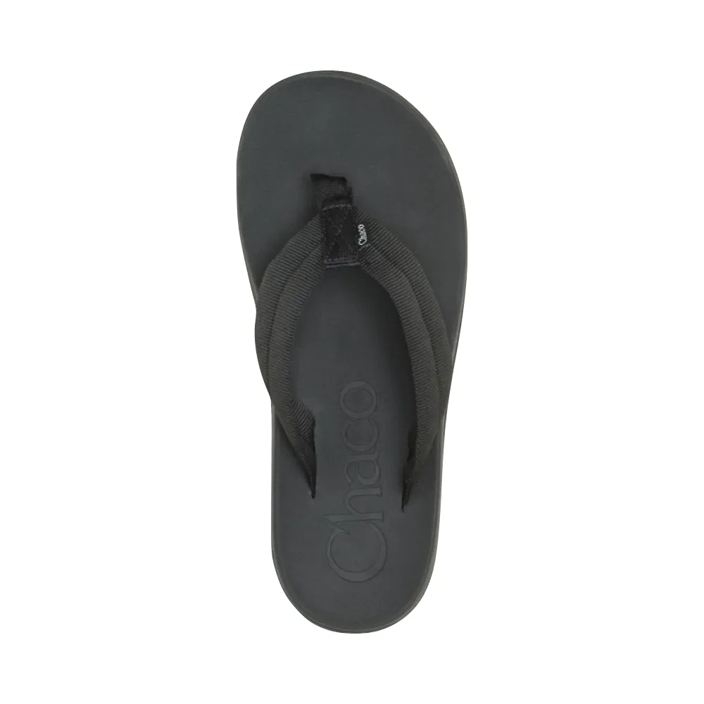 Chaco Women's Chillos Flip Sandal (Tube Black)