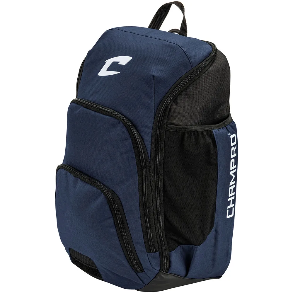 Champro Siege Multi-Sport Backpack 18" x 12" x 8"