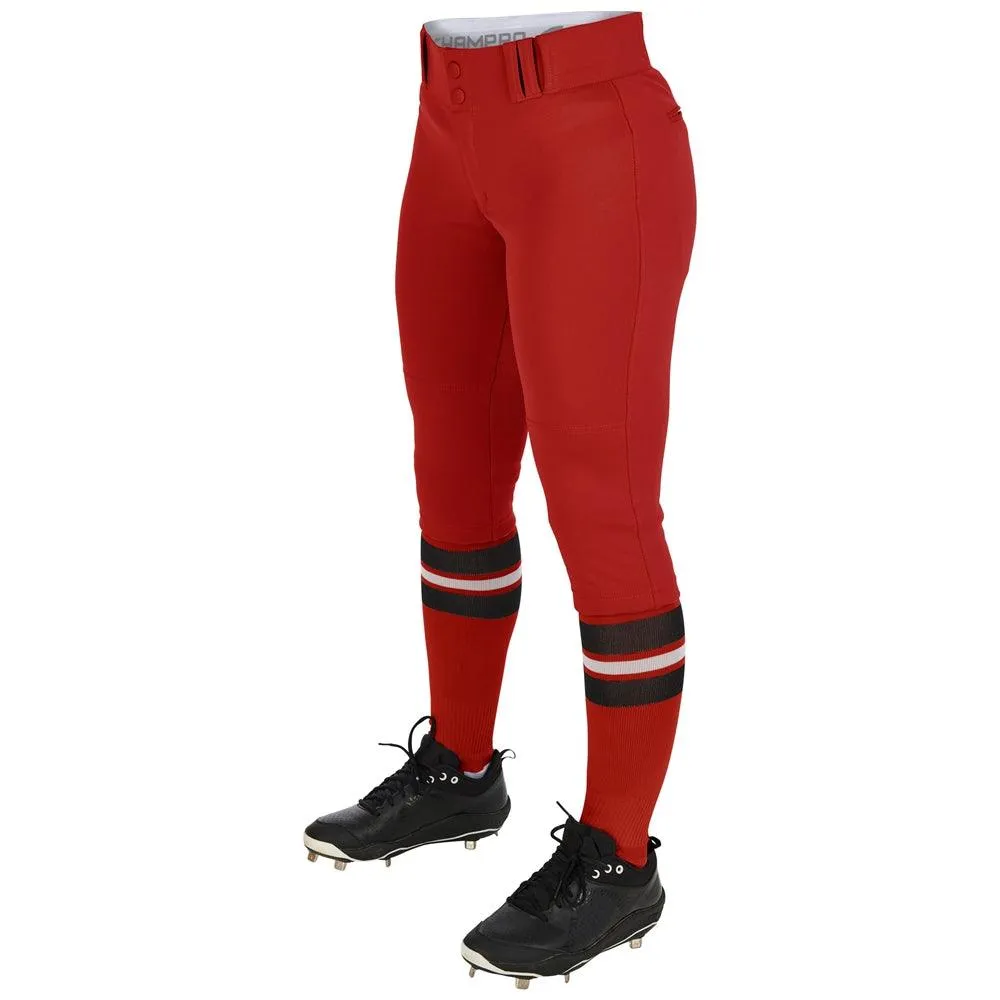 Champro Women's Tournament Knicker Fastpitch Softball Pant BP11K