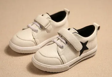 Children's Sport Shoes For Baby Boys Girls Leather Shoes Wholesale Girl Fashion Sneakers Comfortable Kids Flats Shoes Autumn