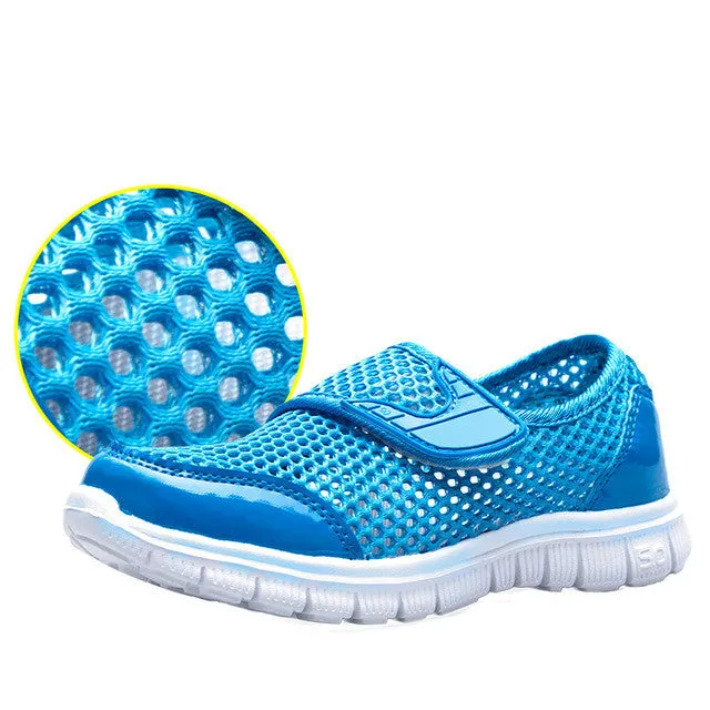 Convenient Children Sport Shoes Boys Shoes Mesh Shoes Spring Summer Girls Casual Shoes Breathable Air Mesh Fashion Kids Sneakers