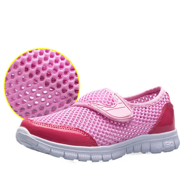 Convenient Children Sport Shoes Boys Shoes Mesh Shoes Spring Summer Girls Casual Shoes Breathable Air Mesh Fashion Kids Sneakers