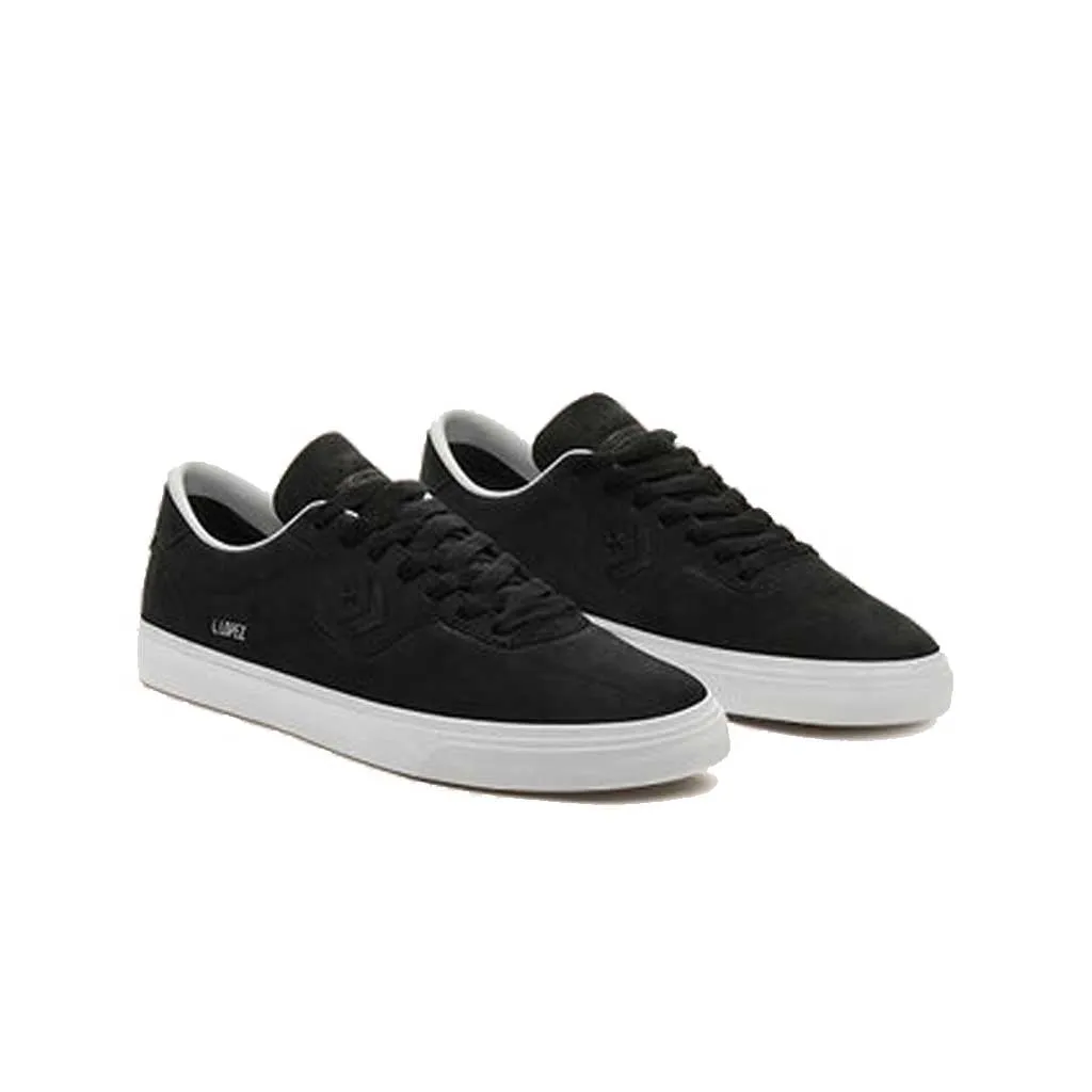 Converse Louie Lopez Pro Ox - Leather - Black/Black/White