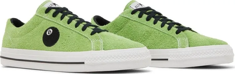 Converse Stussy x One Star Pro Low 8 Ball Sneakers, Green