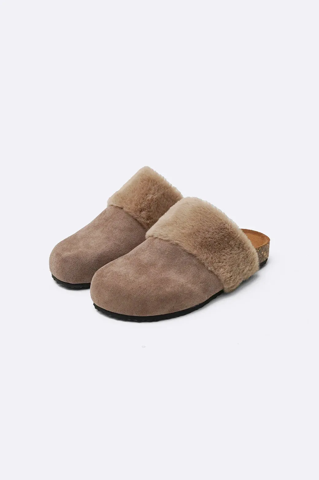 COSY FUR SLIPPERS