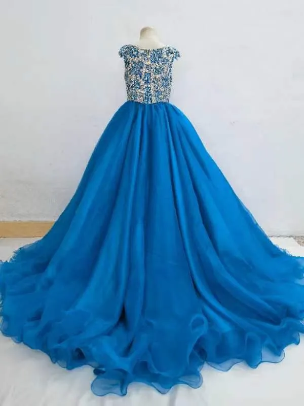 Custom Made Little Princess Stunning Evening Gown