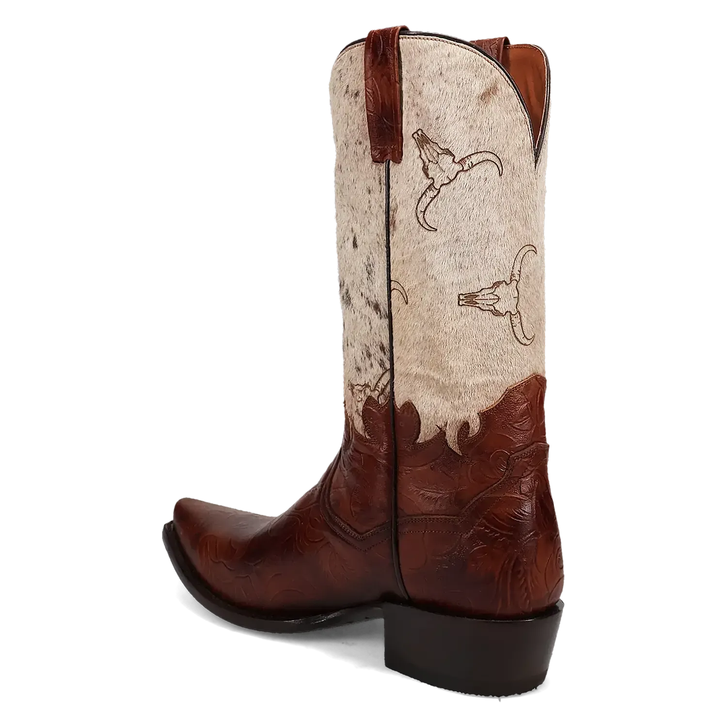 Dan Post Rodeo - Men's Hair-On Leather Cowboy Boots