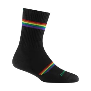 Darn Tough Vermont Women's Prism Micro Crew Lightweight Running Sock - Black