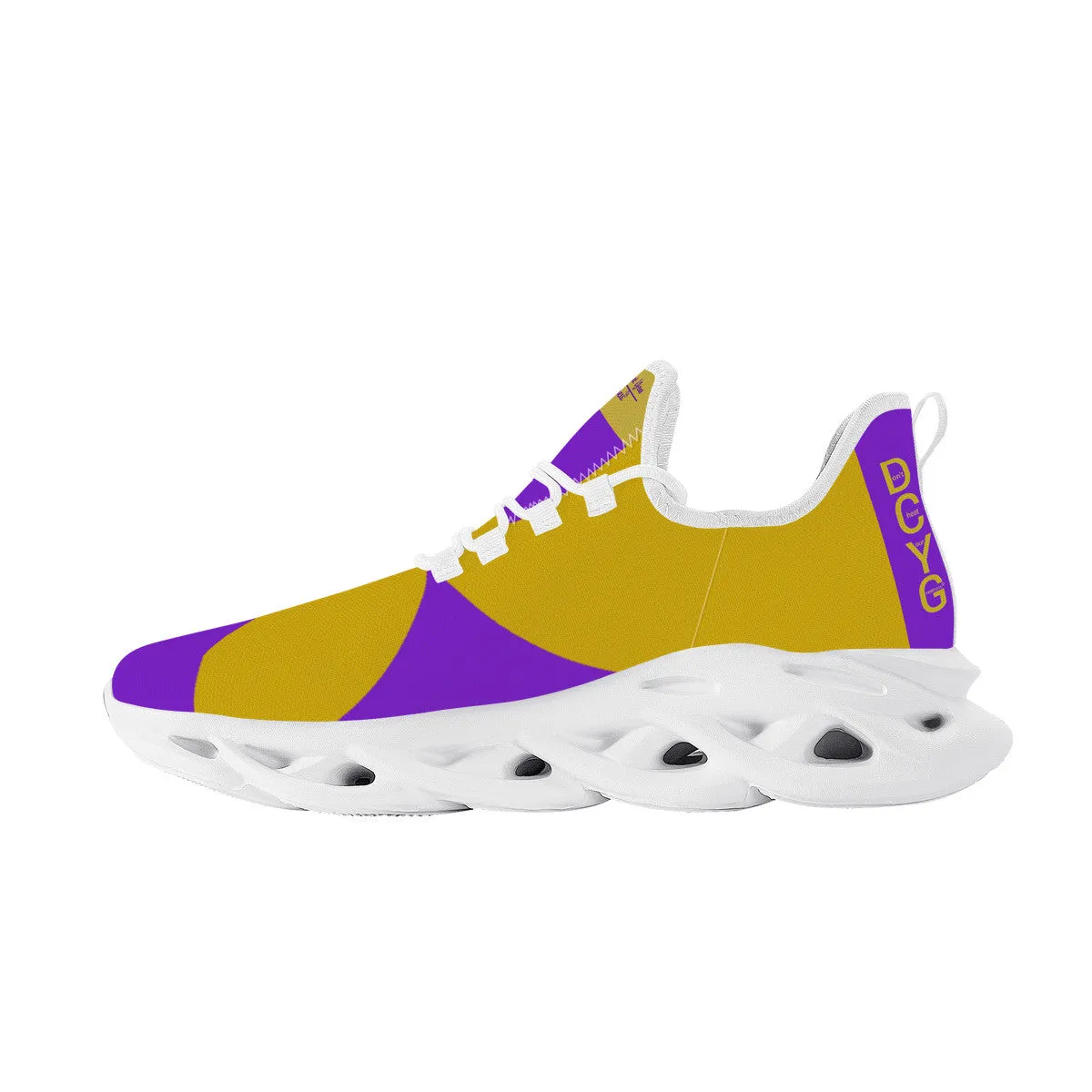 DCYG Purple & Gold 2nd Edition B Flex Control Sneaker - White