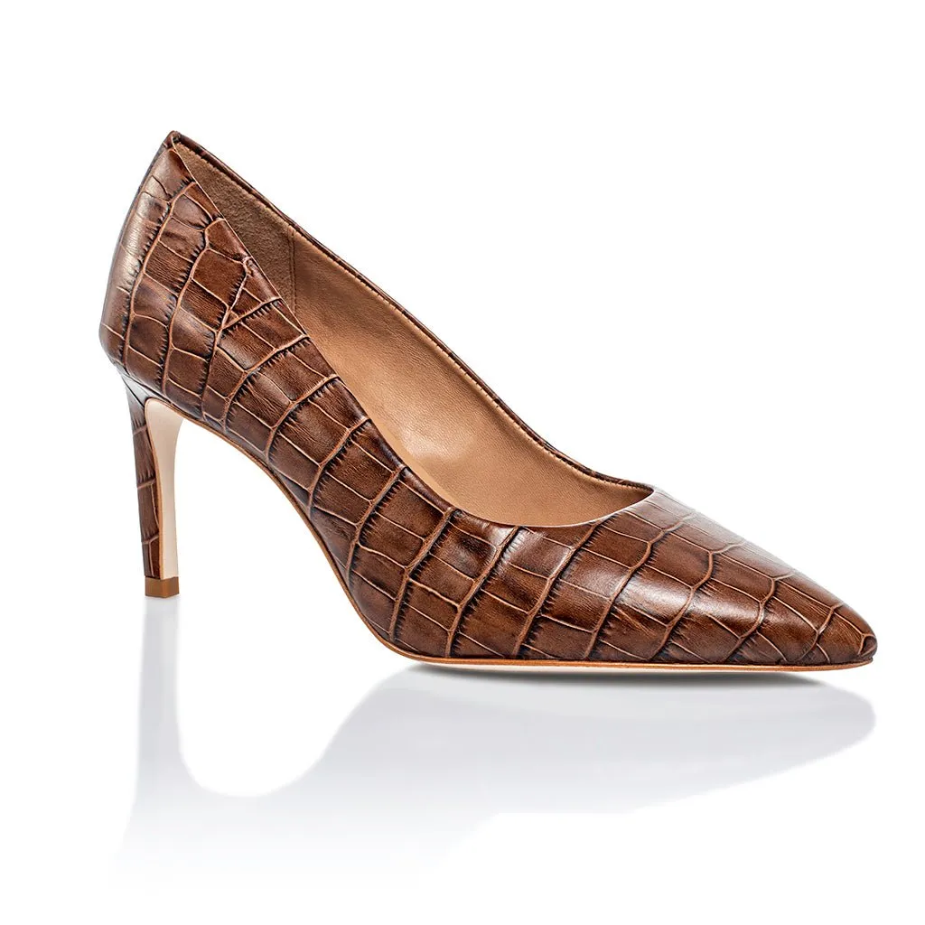 Deborah 2.0 Brown Croco