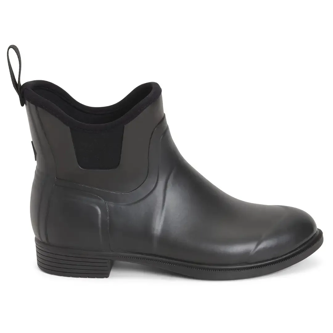 Derby Neoprene Bootie Wellington - Black by Muckboot