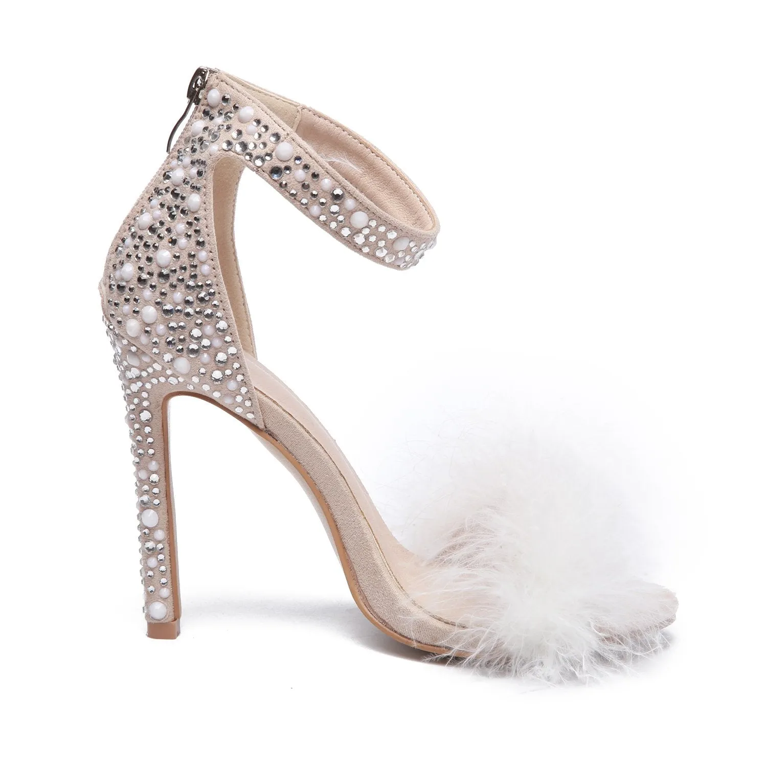 Diamond Element High-heeled Sandals