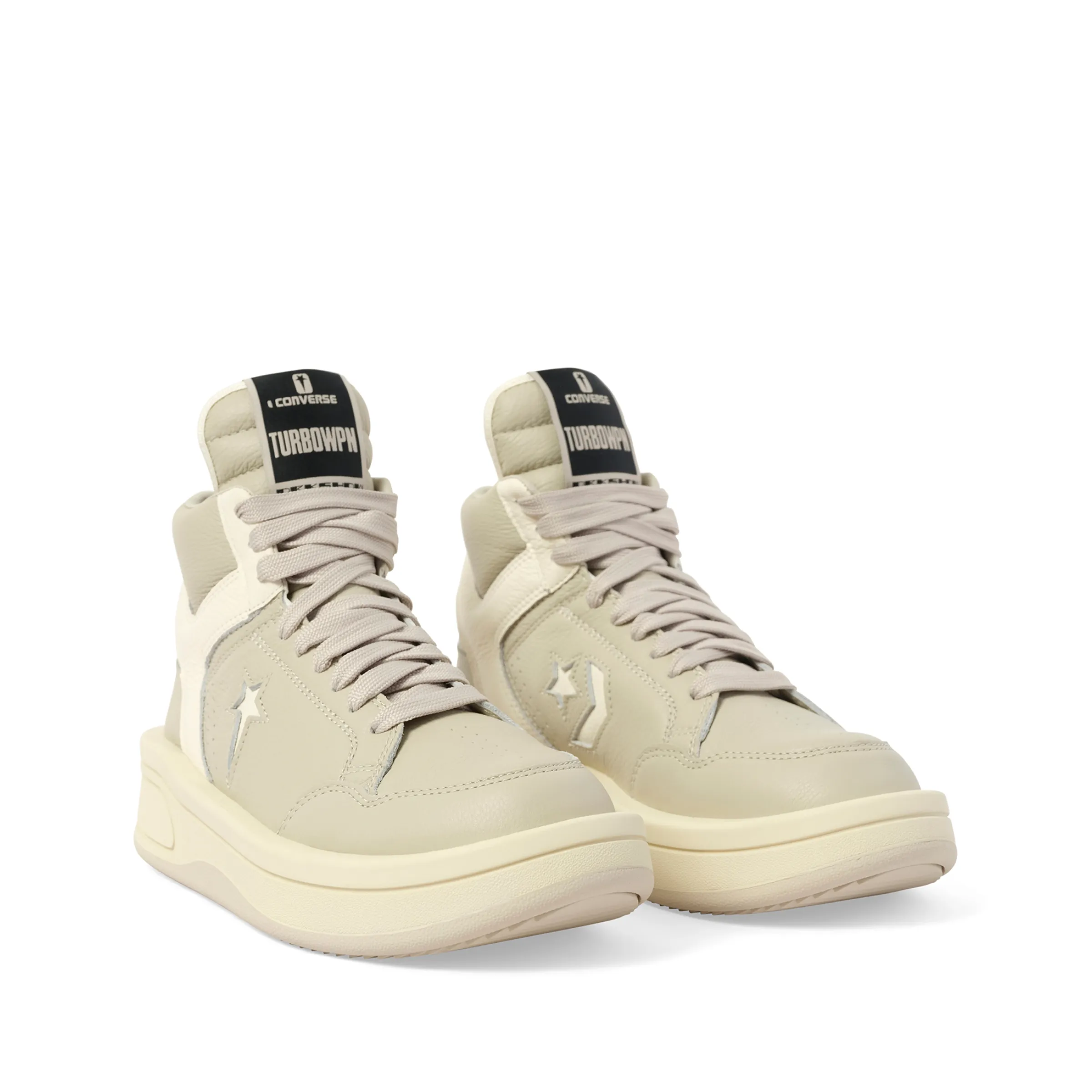 DRKSHDW x Converse TURBOWPN in Oyster/White