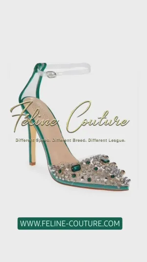 Emerald City Stiletto Ankle Strap Pump