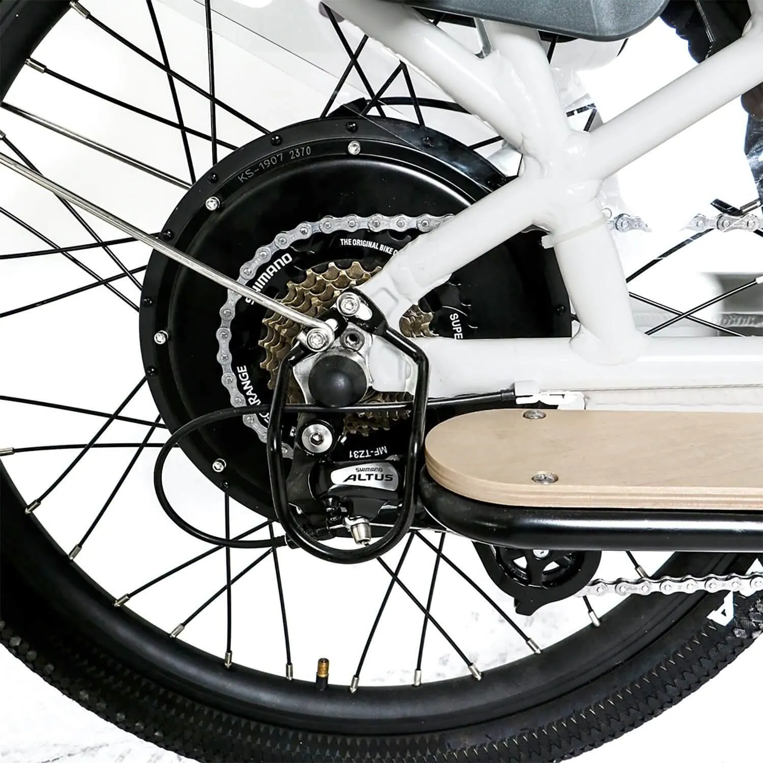 Eunorau MAX Cargo Family/Delivery Utliity Electric Bike