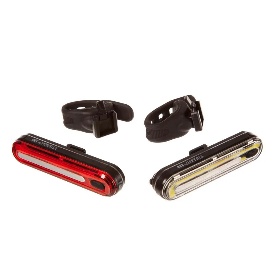 Evo NightBright™ 240/100 Bicycle Light Set