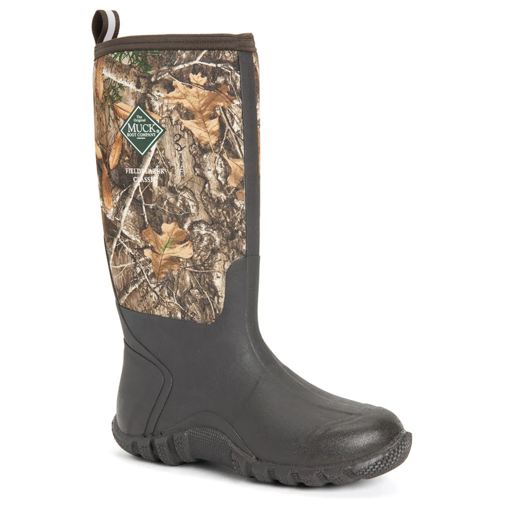 Fieldblazer Fleece Camo Round Toe Pull On Boots