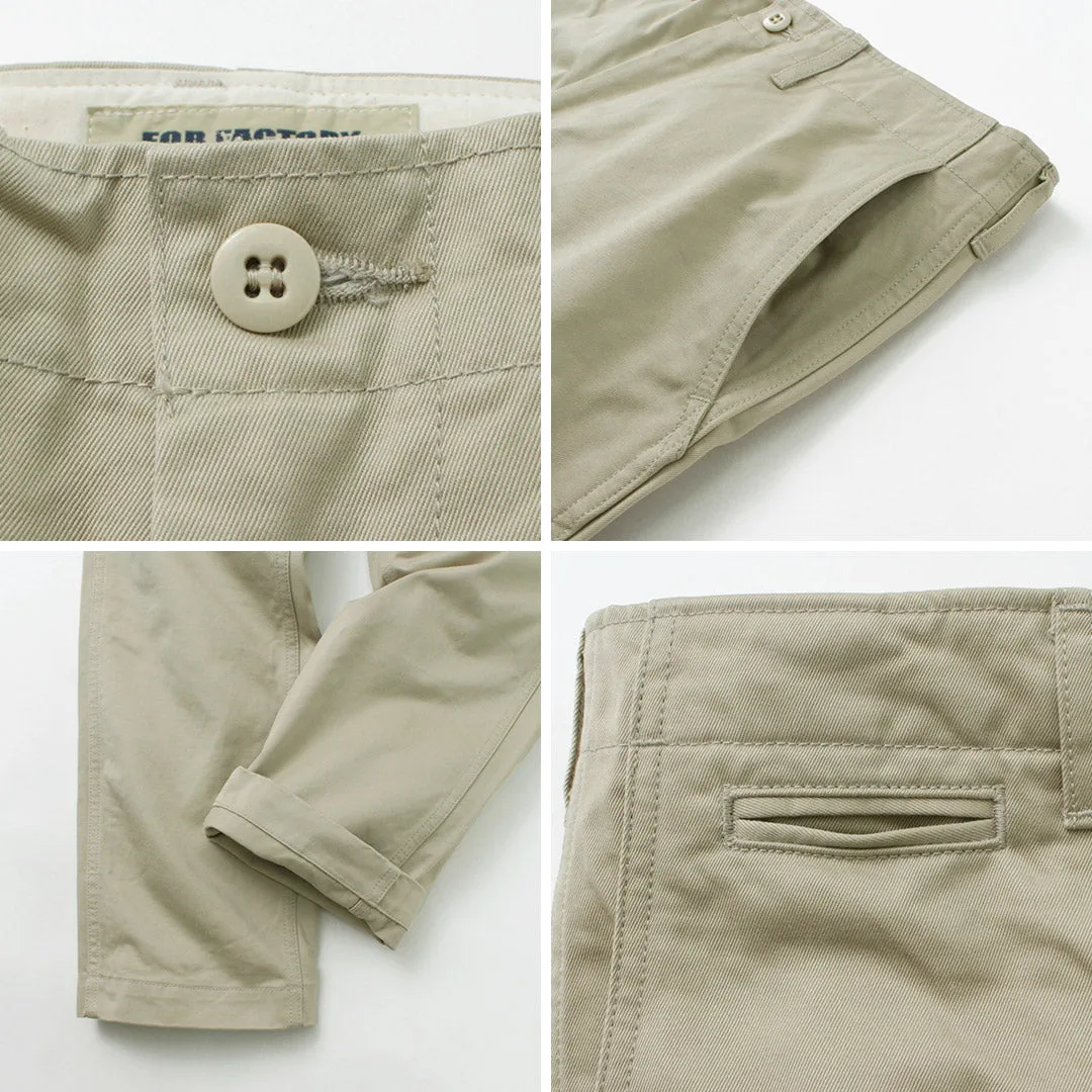 FOB FACTORY / Narrow U.S. trousers